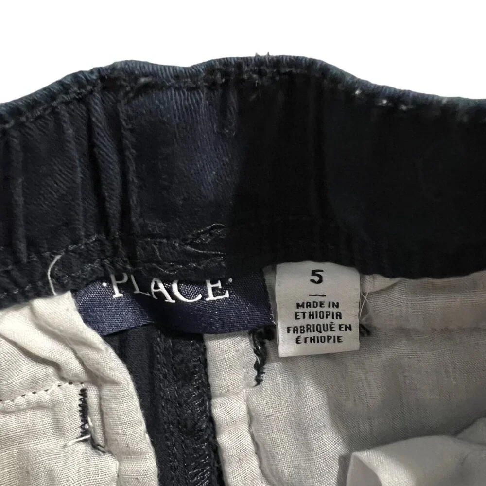 Children's Place Sz 5 Navy Blue School Uniform Pants